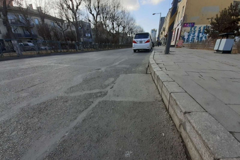 Гэсэр сүмээс Хүнсний 1-р дэлгүүр хүртэлх замыг хааж, хучилт хийнэ
