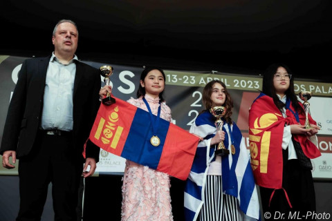 Хоёр монгол сурагч дэлхийн шатрын аварга боллоо