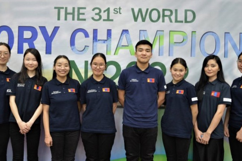 Монголын 8 тамирчин Олон улсын ой тогтоолтын мастер болов