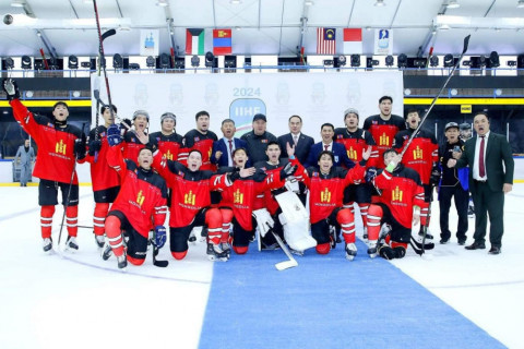 Монгол улсын хоккейн үндэсний шигшээ баг дэлхийн аварга боллоо