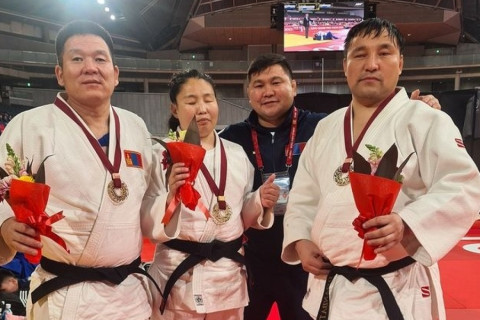 Паражүдочид Токиогийн гранпригээс нэг алт, хоёр хүрэл медаль хүртэв